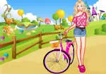Barbie Plimbare cu Bicicleta