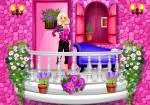 Barbie versier die balkon