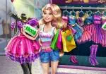 Barbie Vida Real fazer compras