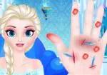 Läkare för hand Elsa Frost