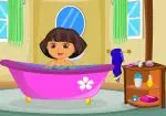 Banhos de chuveiro de Dora