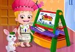 Bayi Hazel belajar warna