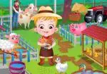 寶寶 淡褐色 遊覽 農場