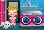 Dítě Hazel čas na prádlo