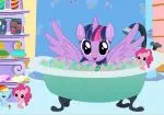 Twilight Sparkle mandi buih