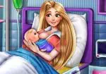 Mamãe Rapunzel nascimento