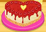 烤芝士蛋糕和树莓