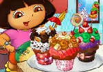 Masarap na cupcake Dora