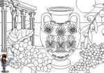 Greek Amphora Coloring