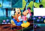 Mickey i Minnie Mouse puzzle