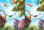 復活節兔子的差異