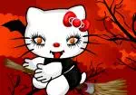 Hello Kitty istilong Halloween