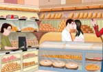 Berciuman di kedai roti