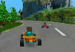 8-bitars Racerbil 3D