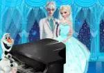 Elsa și Jack dans nupțial