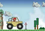 Mario memandu sebuah trak