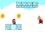 Mario avontuur in die wolke