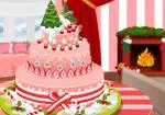 Christmas cake decoration