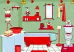 Hiaskan bilik mandi untuk Krismas