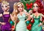 Valmisteet jouluksi prinsessoja