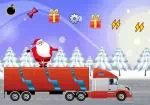 Hadiah-hadiah trak Santa Claus