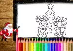 Christmas Eve Coloring Book