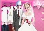 Elsa e Jack vestiti per il matrimonio