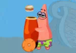 Tembak burger kepada Patrick