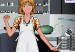 Fashion für eine Frau kochen