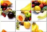 Puzzle soczyste owoce