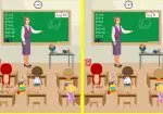Trouver les différences : la salle de classe
