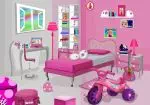 Zdobení Barbie v ložnici