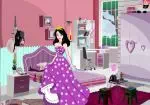 Rummet inredning Barbie prinsessa