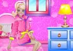 La chambre rose de Barbie
