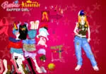 Barbie ruhák játék lány rapper