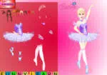 Hra Barbie baletka šaty