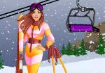 Barbie pergi ski