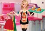 Barbie fashion serveerster