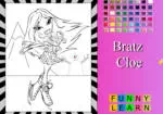 Bratz Cloe kleurplaten spelletjes 4