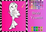 Bratz Yasmin kleurplaten spelletjes