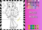 Bratz Sasha kleurplaten spelletjes