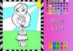 Bratz Cloe kleurplaten spelletjes 3