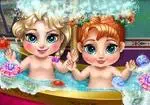 Frozen baño de los bebés