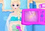Elsa Königin gebiert ein kleines Mädchen