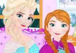 Frozen Elsa lava roupa para Anna