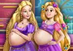 Barbie a Rapunzel nejlepší přátelé těhotné