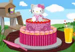 Hello Kitty trang trí bánh