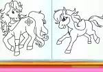 Pony coloring game