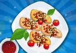 Bruschetta ग्रील्ड चिकन