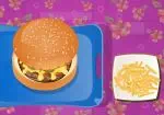 Hamburger fast food